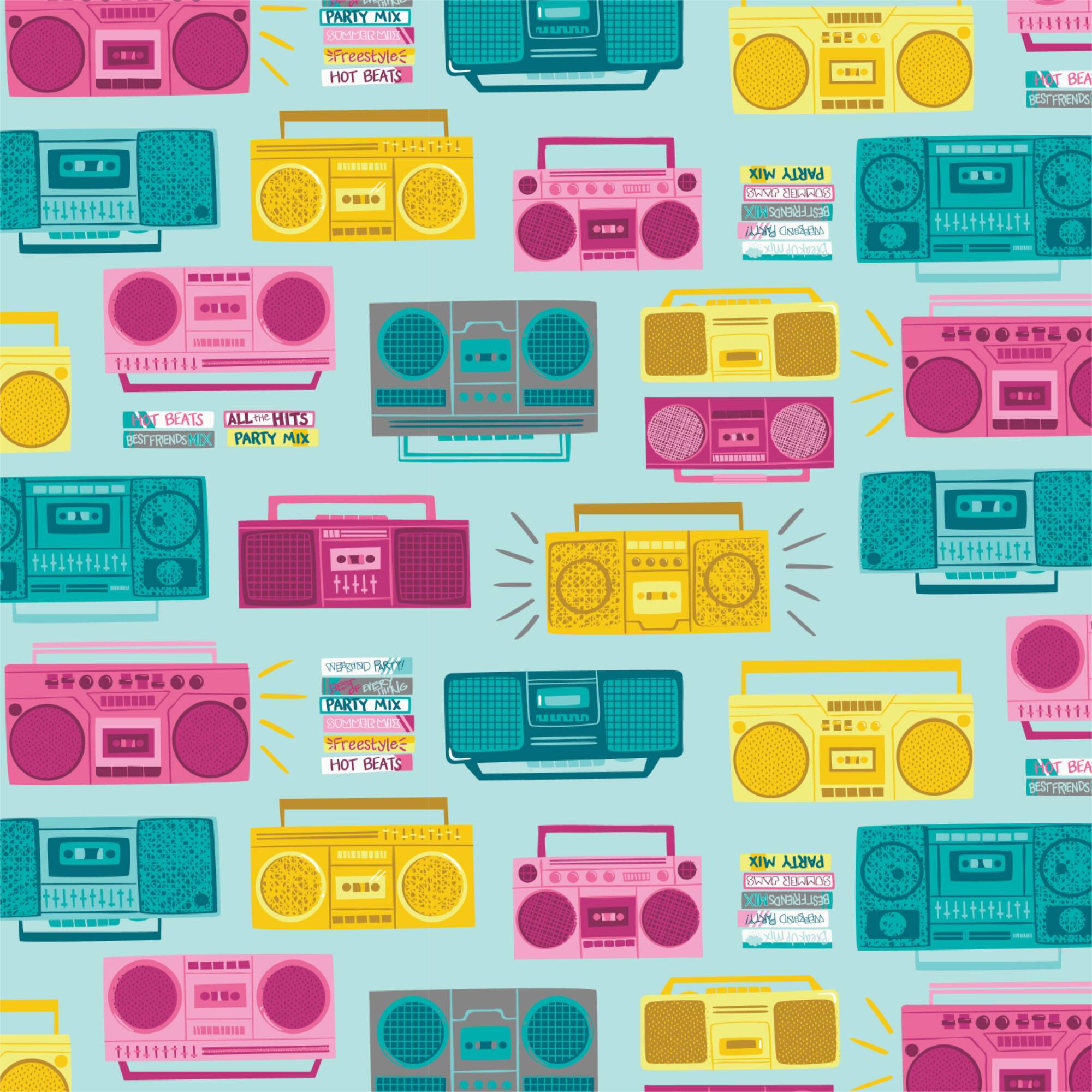 Camelot Fabrics Boombox Cotton Fabric
